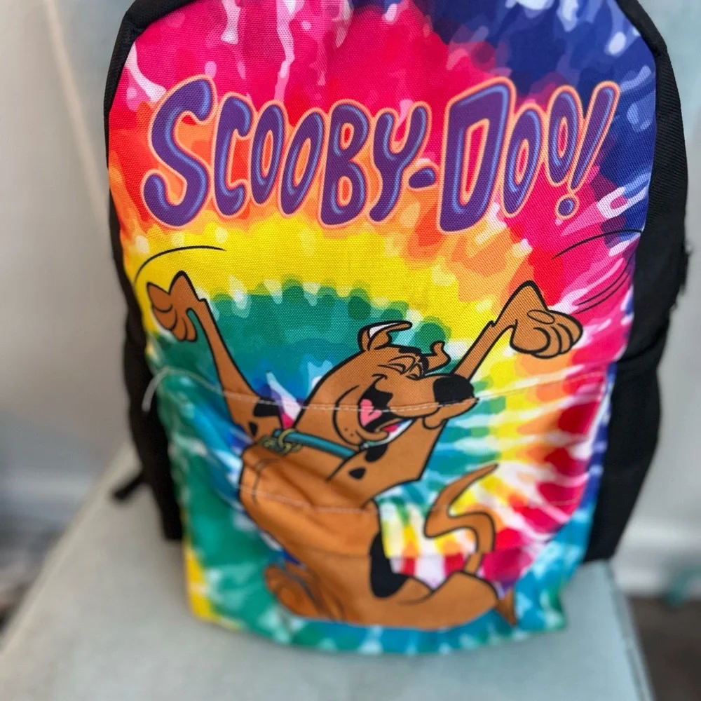 Scooby-Doo! Tie-Dye Graphic Backpack - Multicolor
